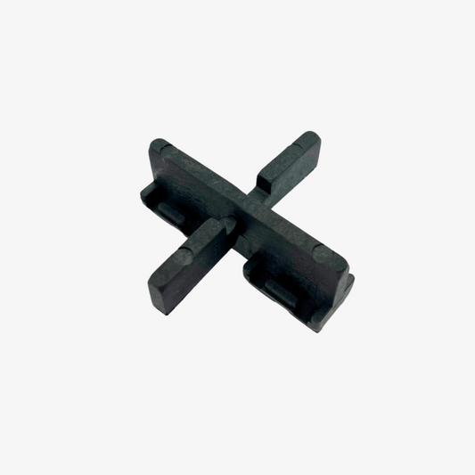 Conector tip (+) cu sistem click – îmbinare pentru plăci pe șină – SMPLAL004